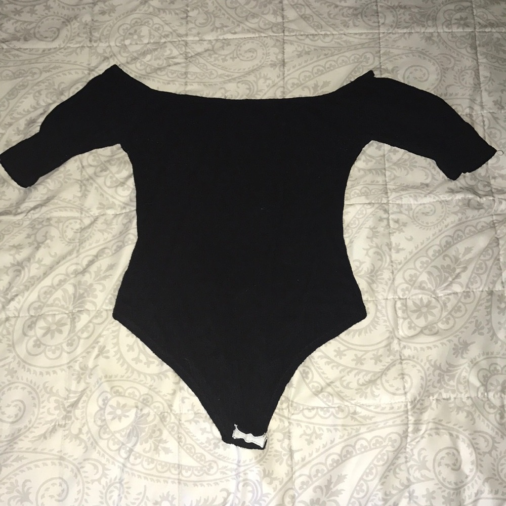 Off the shoulder bodysuit